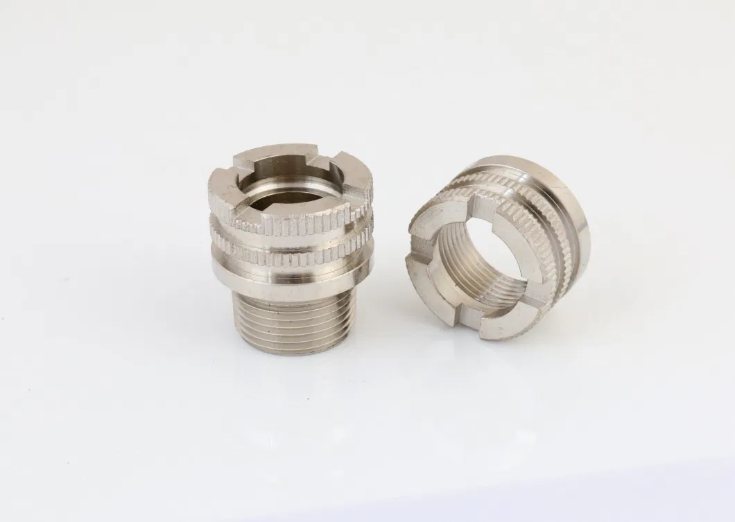 Brass Male Female Thread Inserts for Plastic Fittings